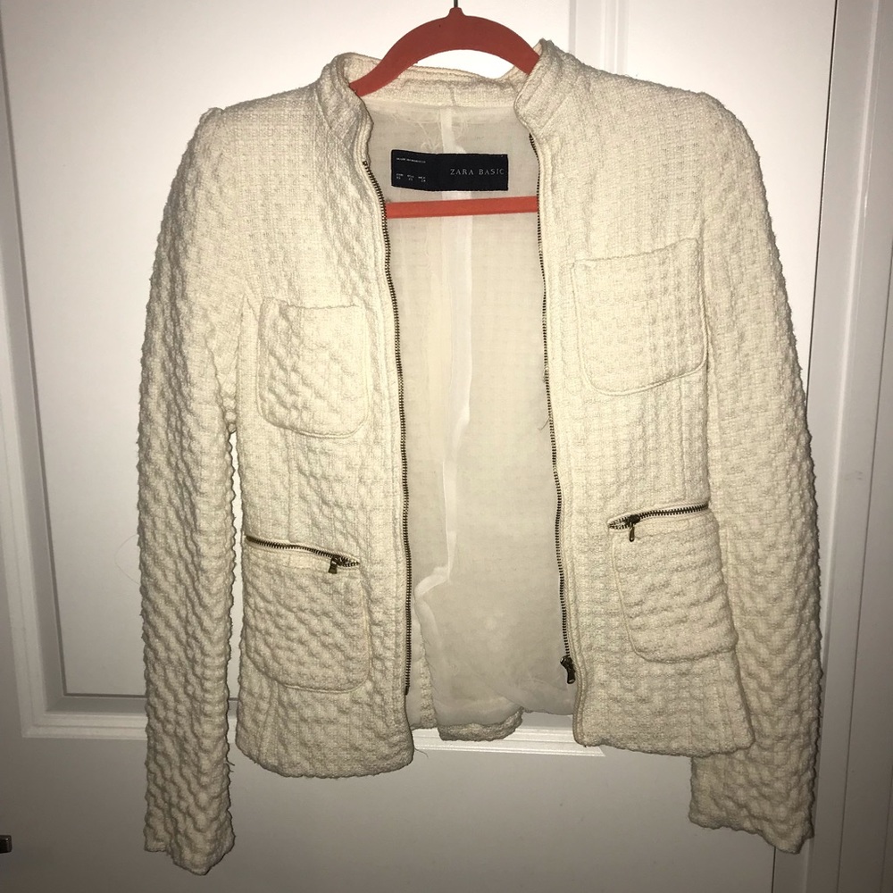 White Zara Jacket/Blazer